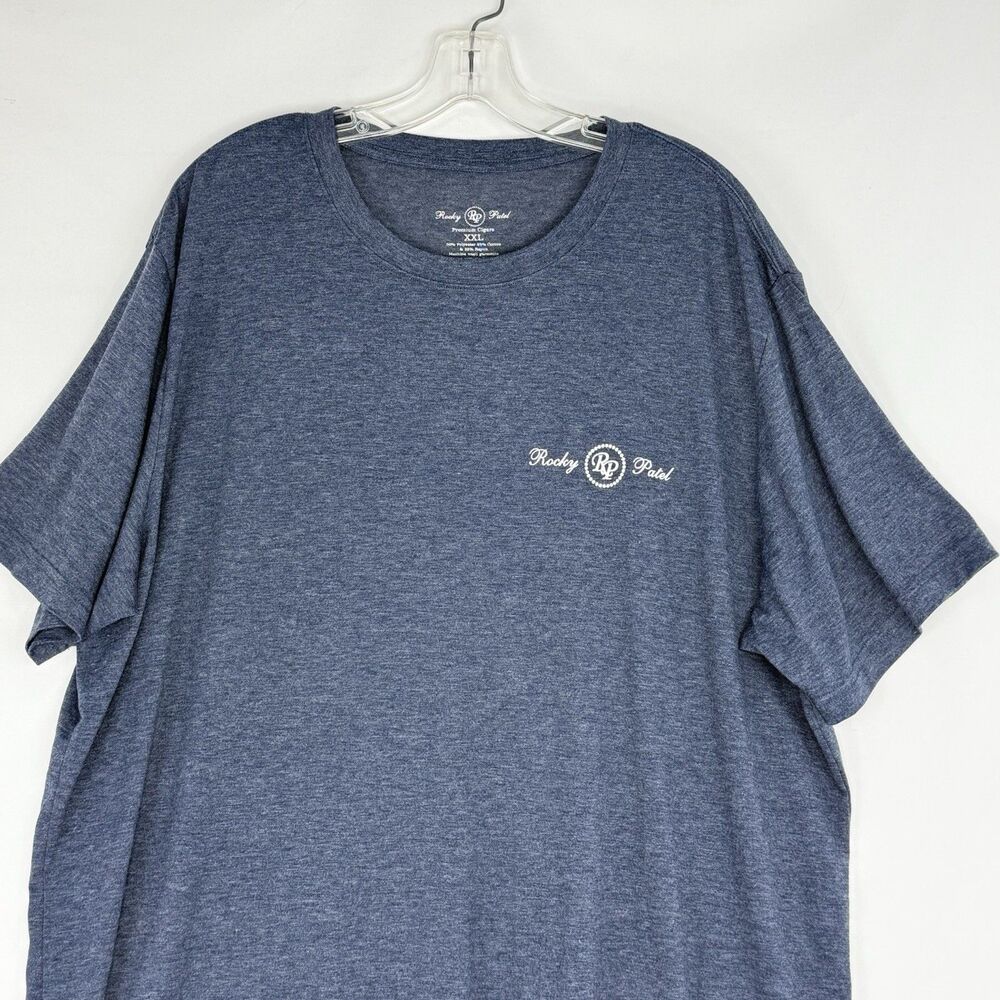 Rocky Patel 'Home Grown Heroes' T shirt 2XL Gray Short Sleeve - Picture 5 of 15